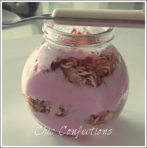 Crunchy Rose Flavor Frozen Yogurt