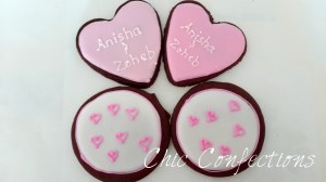 Simple Wedding Favor Cookies 