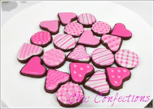 Mini Valentine's Day Cookies