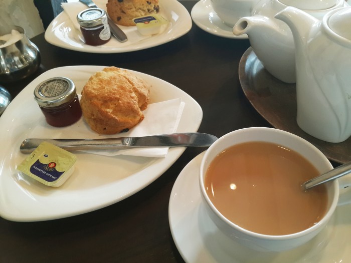 Afternoon Tea at Stokes with Scones 