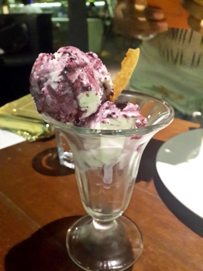 Blueberry Cheese Cake Ice Cream
